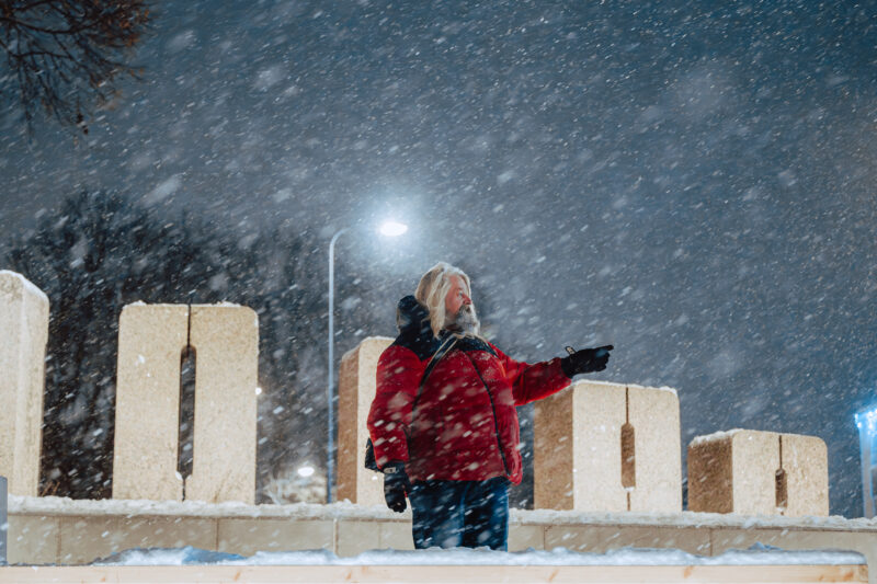Toivo Tenno photographs street life in Tartu with an open mind